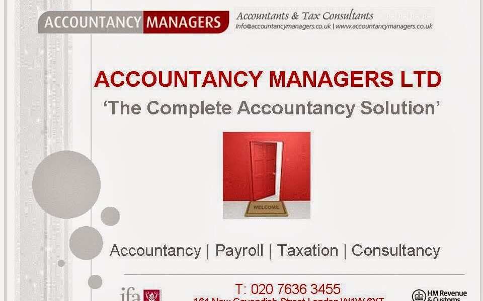 Accountancy Managers, Tax Accountants London