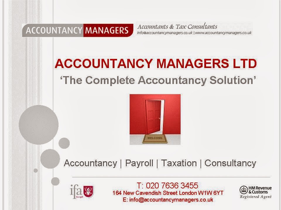 Accountancy Managers, Tax Accountants London